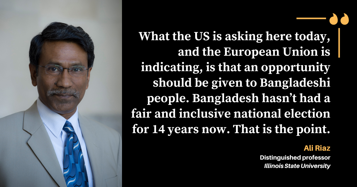 'US visa policy alone cannot ensure fair election'