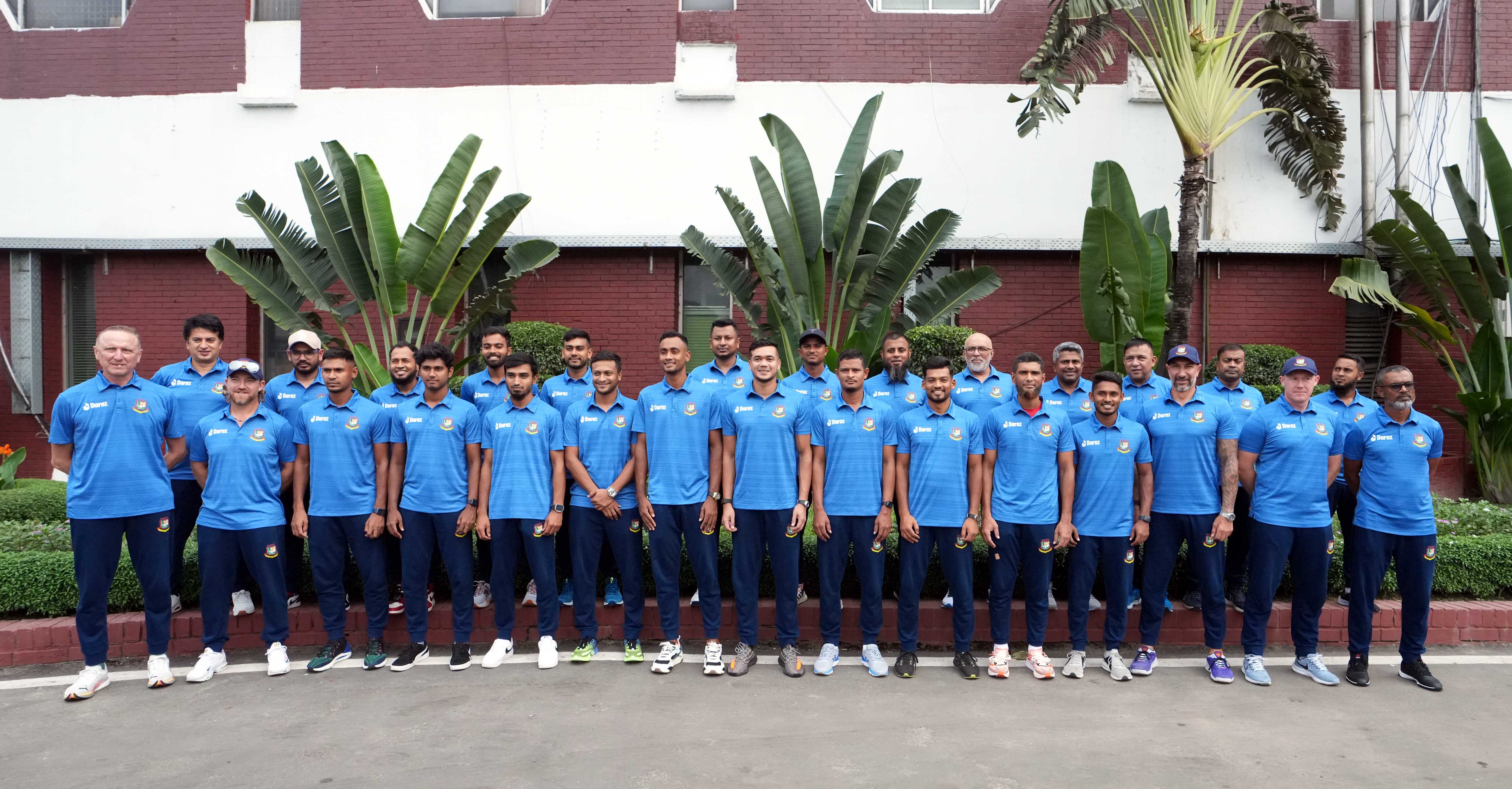Bangladesh cricket team departure for India