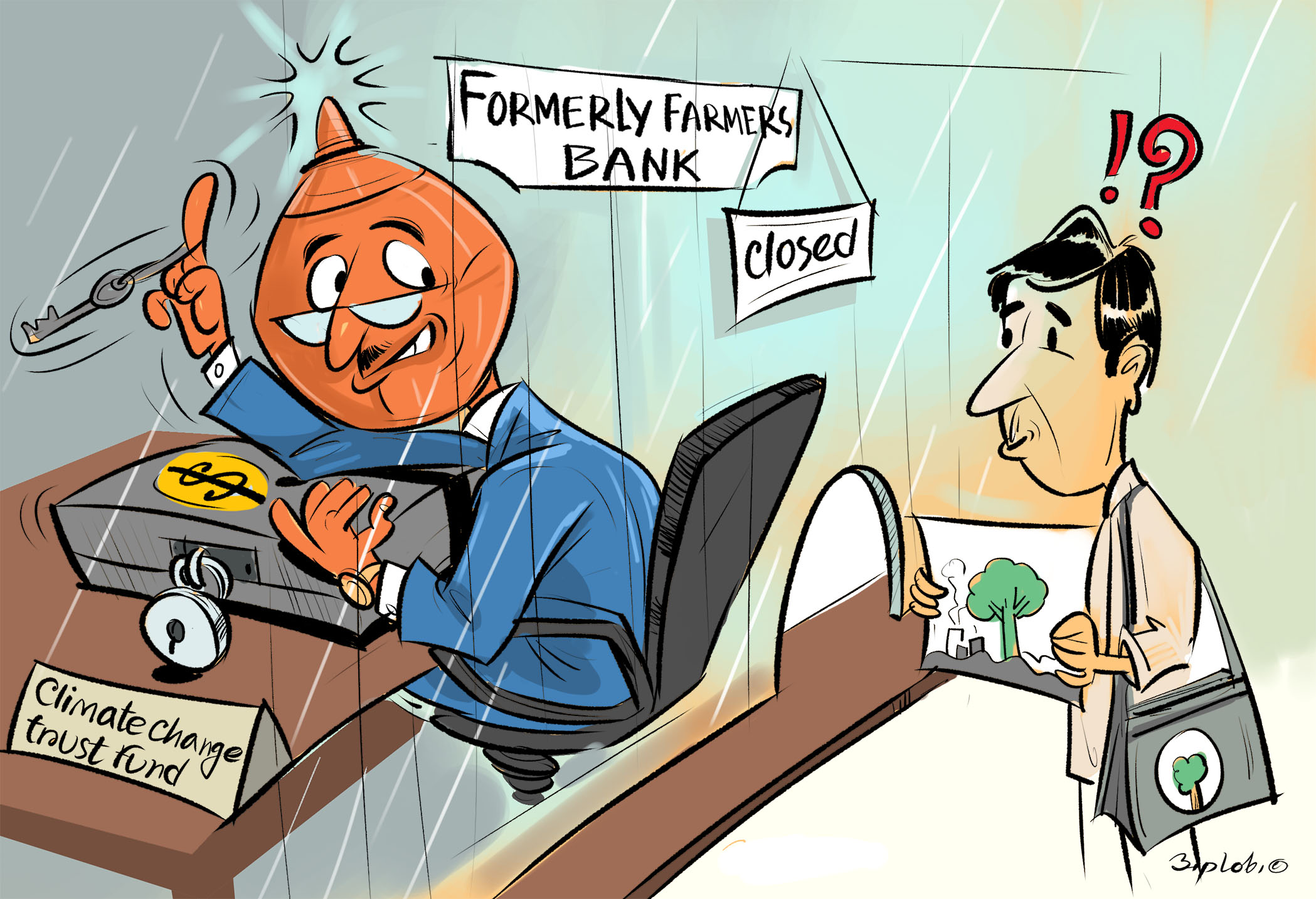 Can a defaulter prevail over the government?