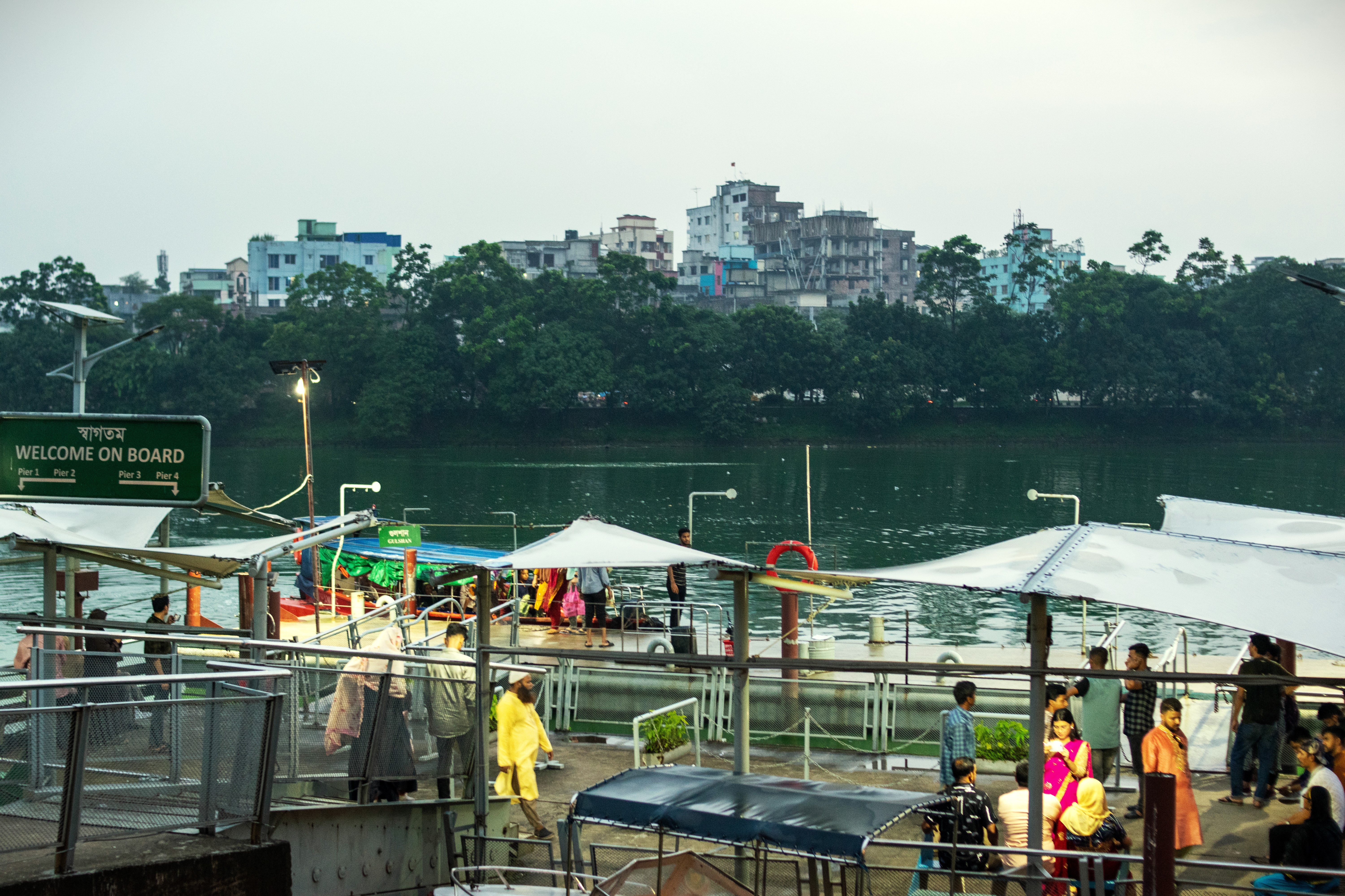 Hatirjheel water taxi: Escaping Dhaka’s traffic woes 