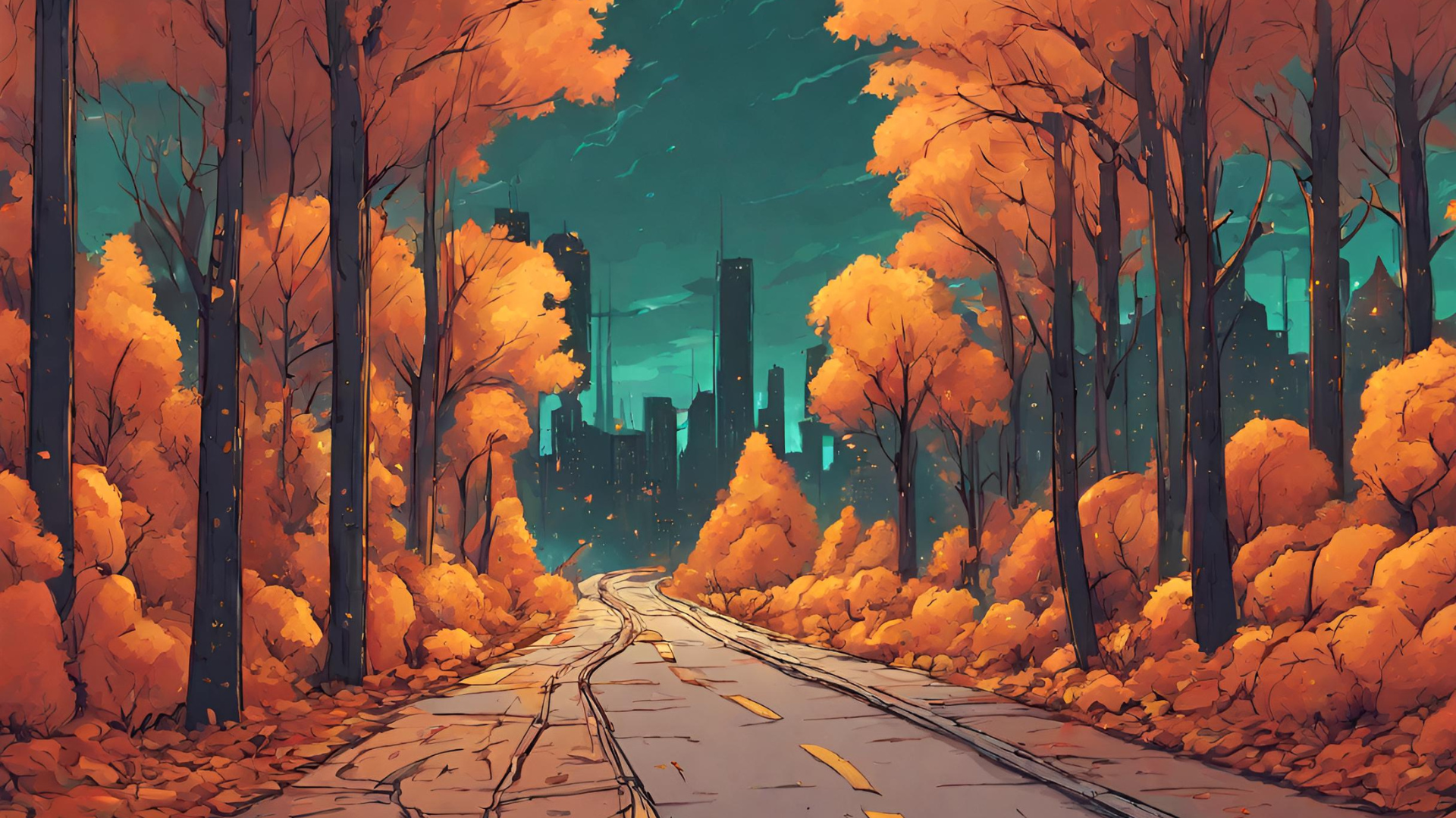 Autumn Aromas: Rain-soaked leaves, windy whispers, and sunny breezes