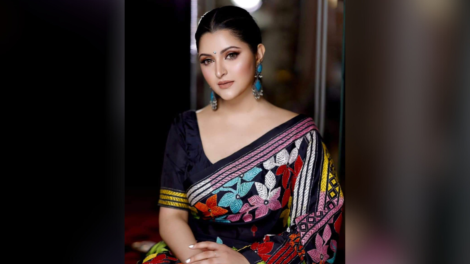 Feeling nervous about facing the camera: Pori Moni 