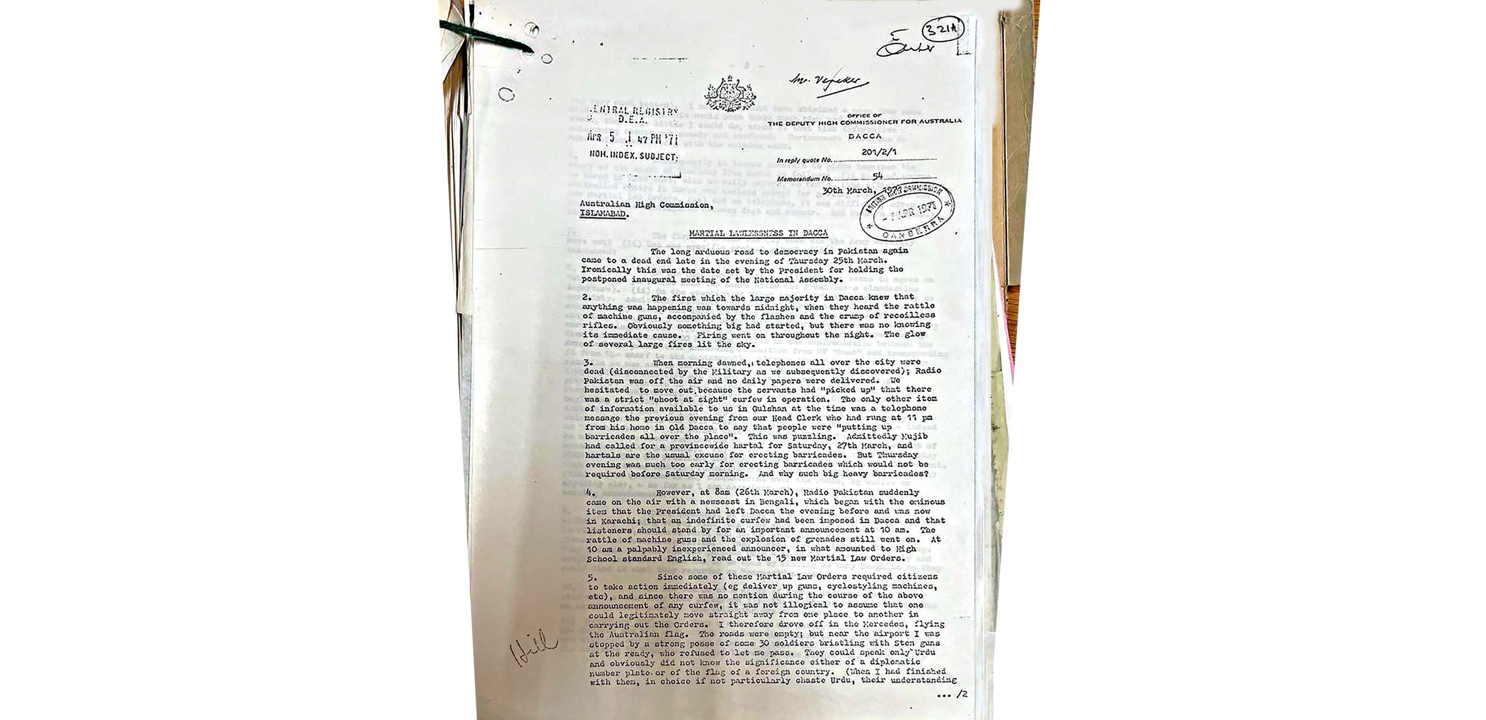 Echoes from the Archives