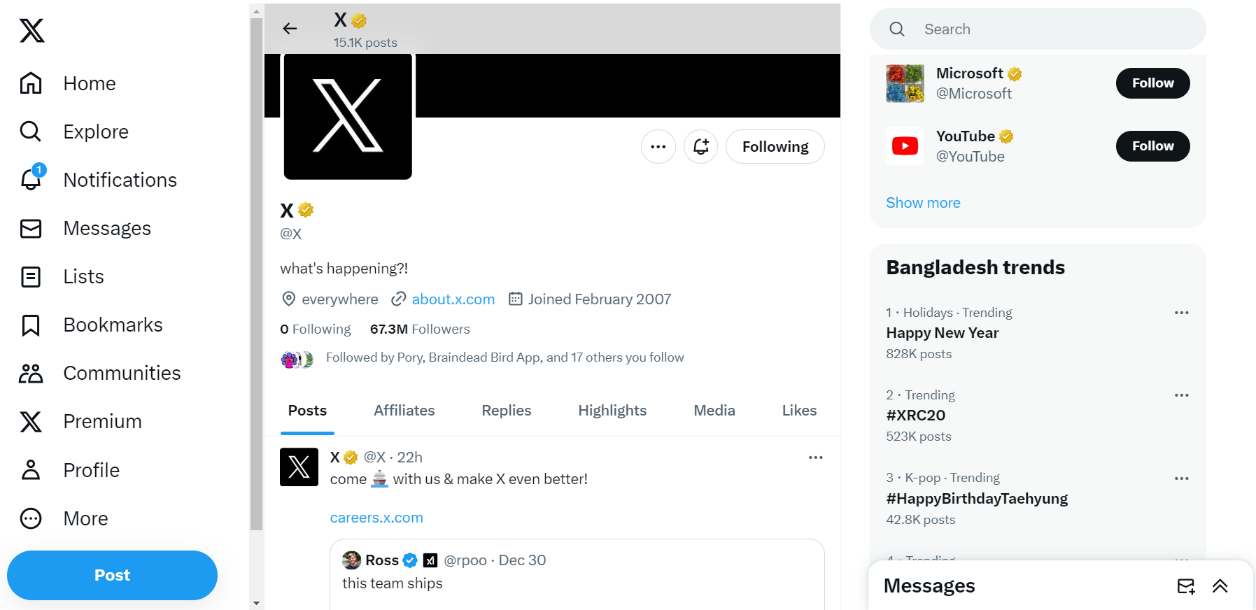 Twitter X