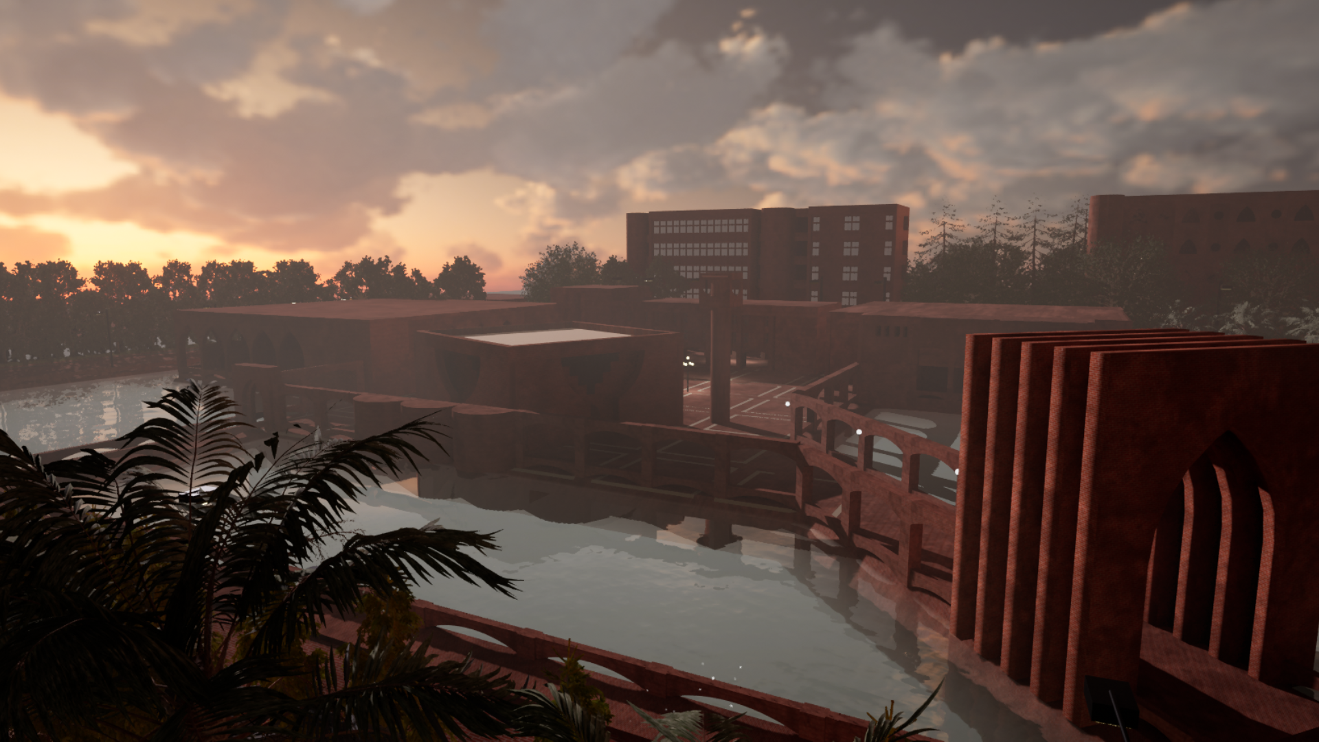 IUT students recreate 3D model of their campus for a video game
