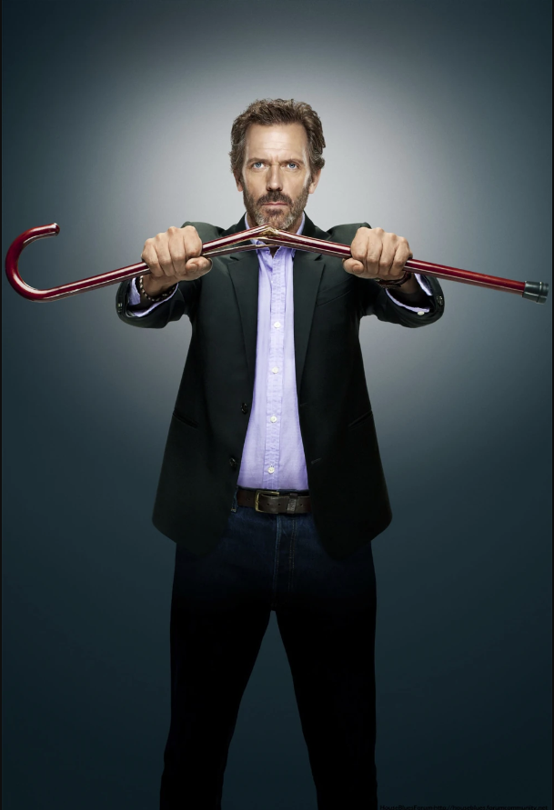 Hugh Laurie as Gregory House.png