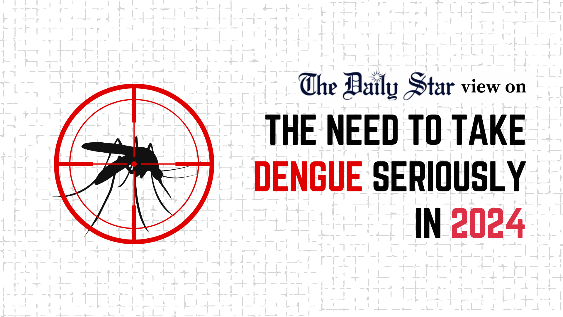 Dengue continues to haunt us