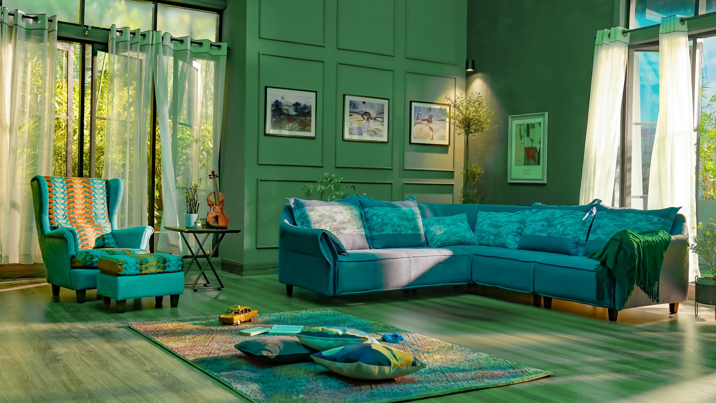 Tips for decorating your living room seating area as a newlywed