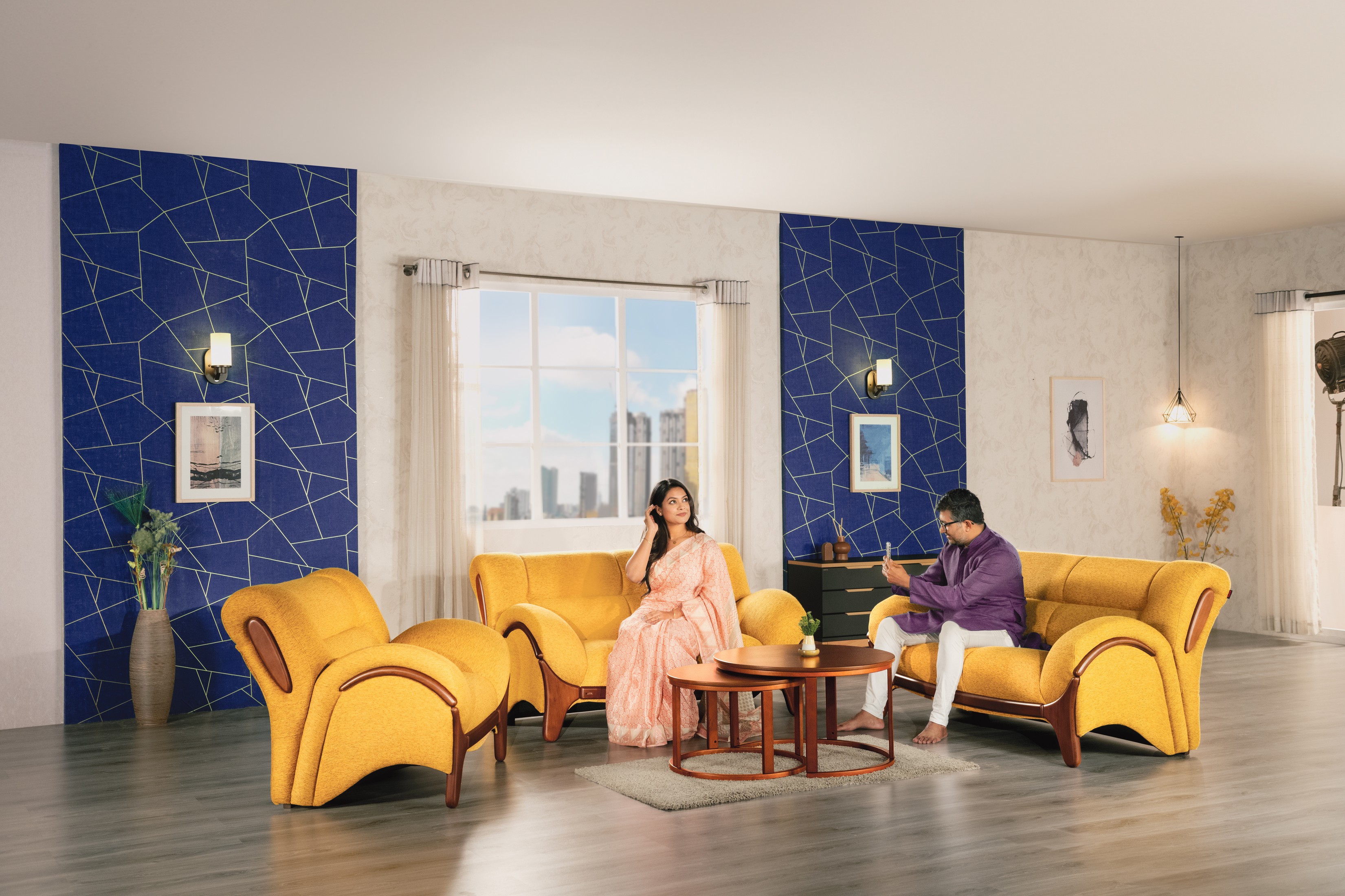 Tips for decorating your living room seating area as a newlywed