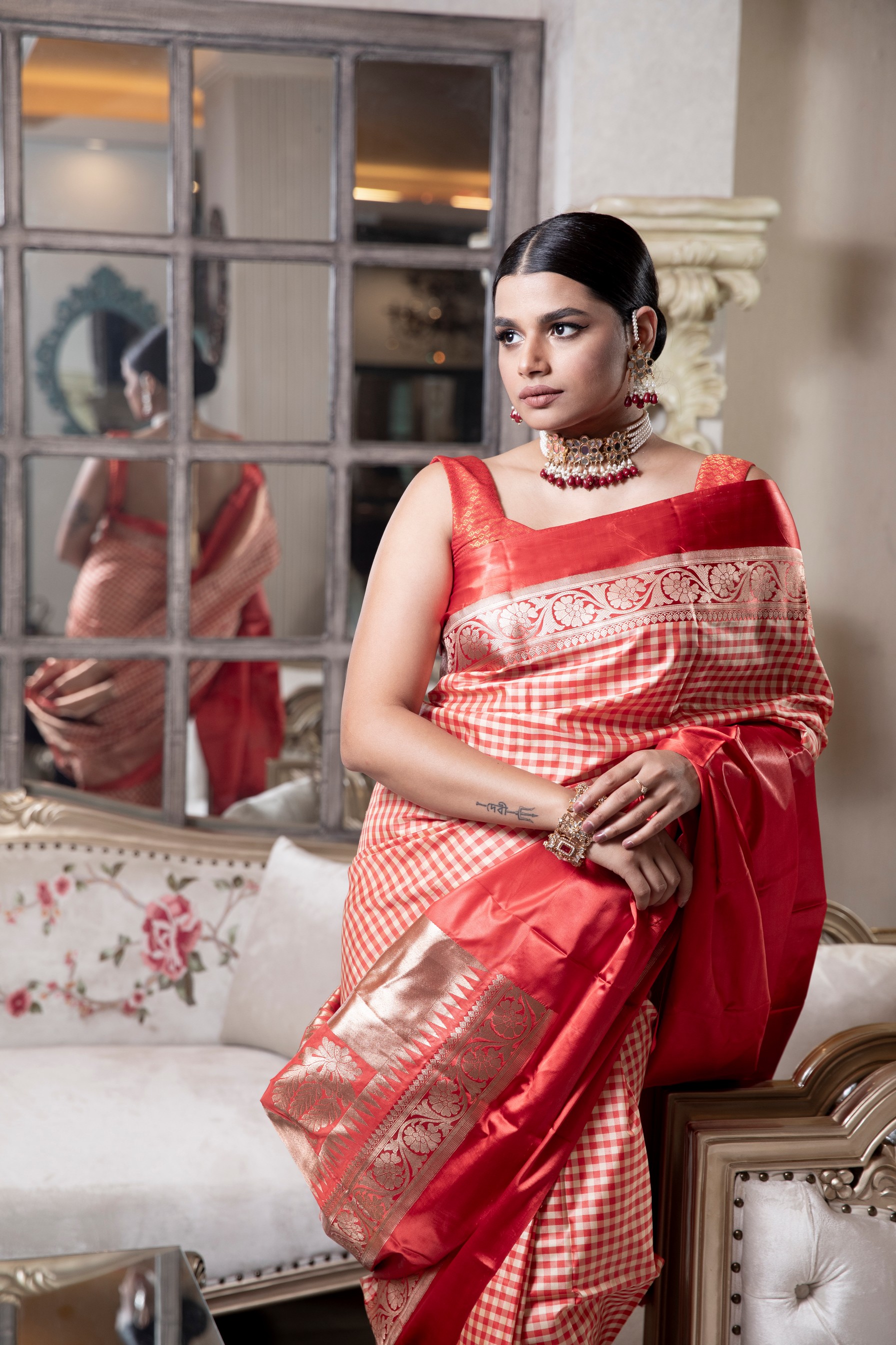 Embracing tradition: Katan saris for today's woman