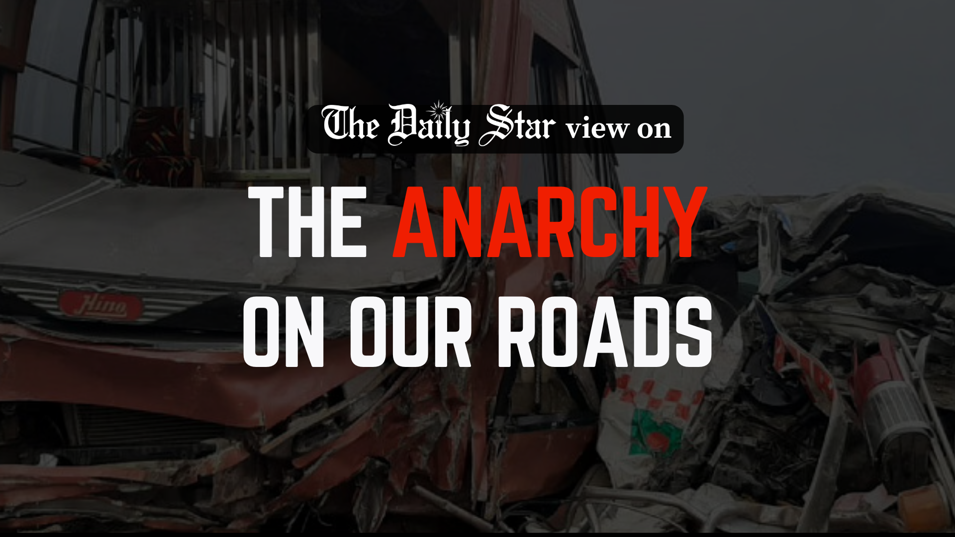 The constant terror of road crashes