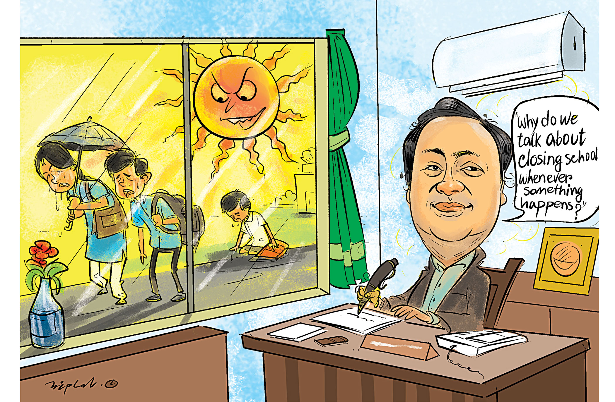 Govt in a bind over school closure