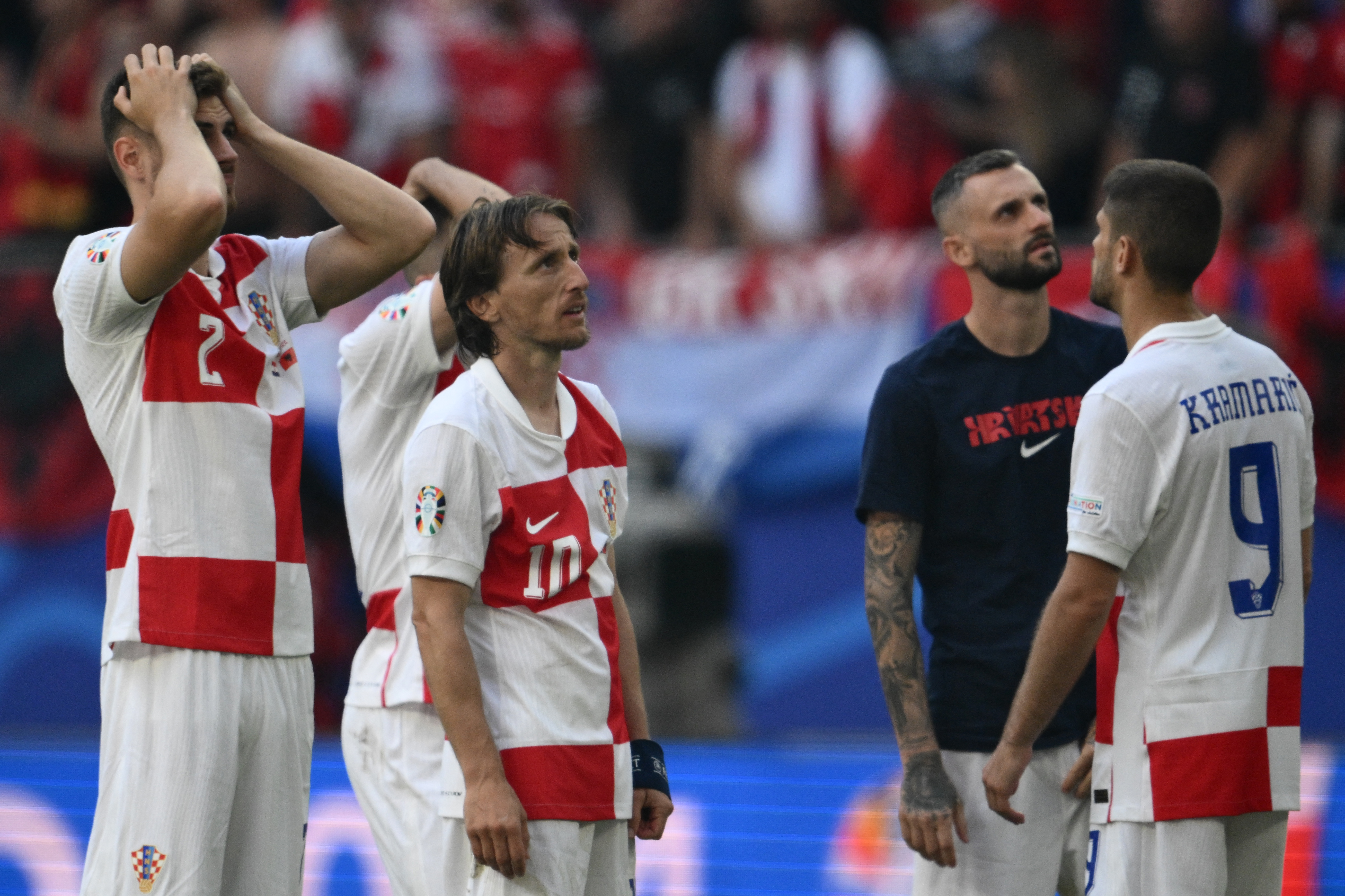 Albania dent Croatia's Euro 2024 hopes with dramatic draw