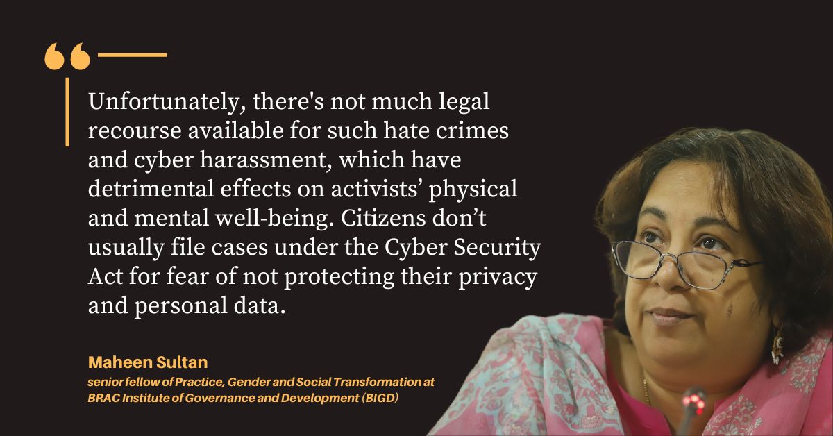 'Government should not be swayed by the opinions of a small extremist minority'