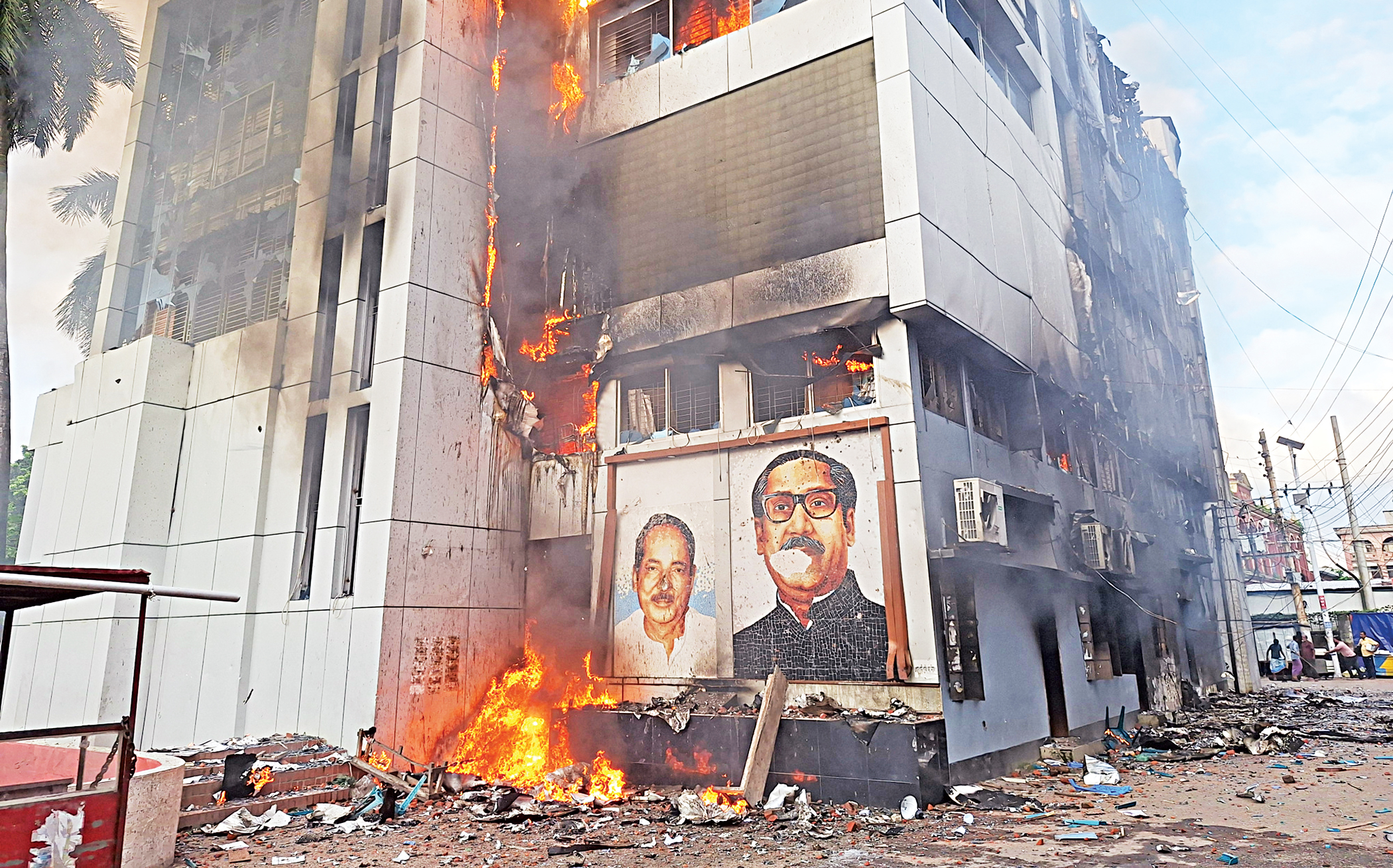 Violence sweeps the country