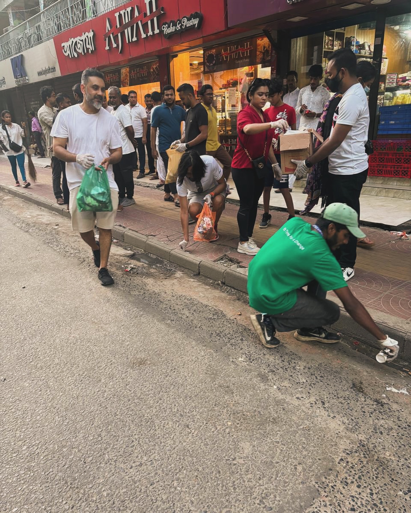 Cleaning the city