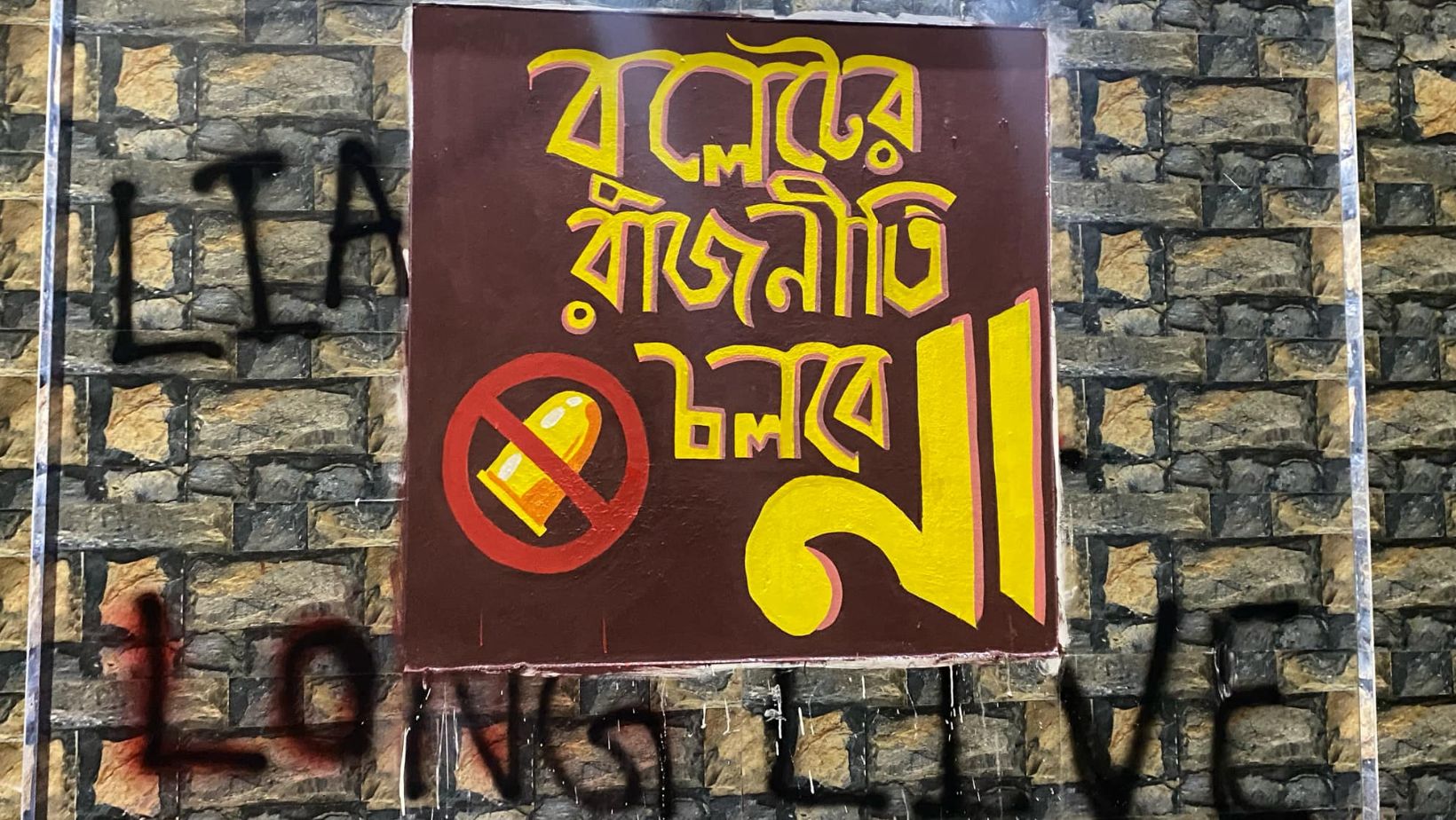 ‘Colours for Reform’: Student-led campaign restores Dhaka's walls
