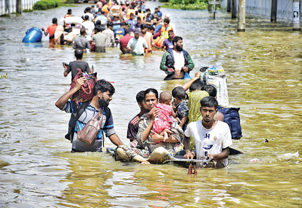 severe flood in Bangladesh 2024