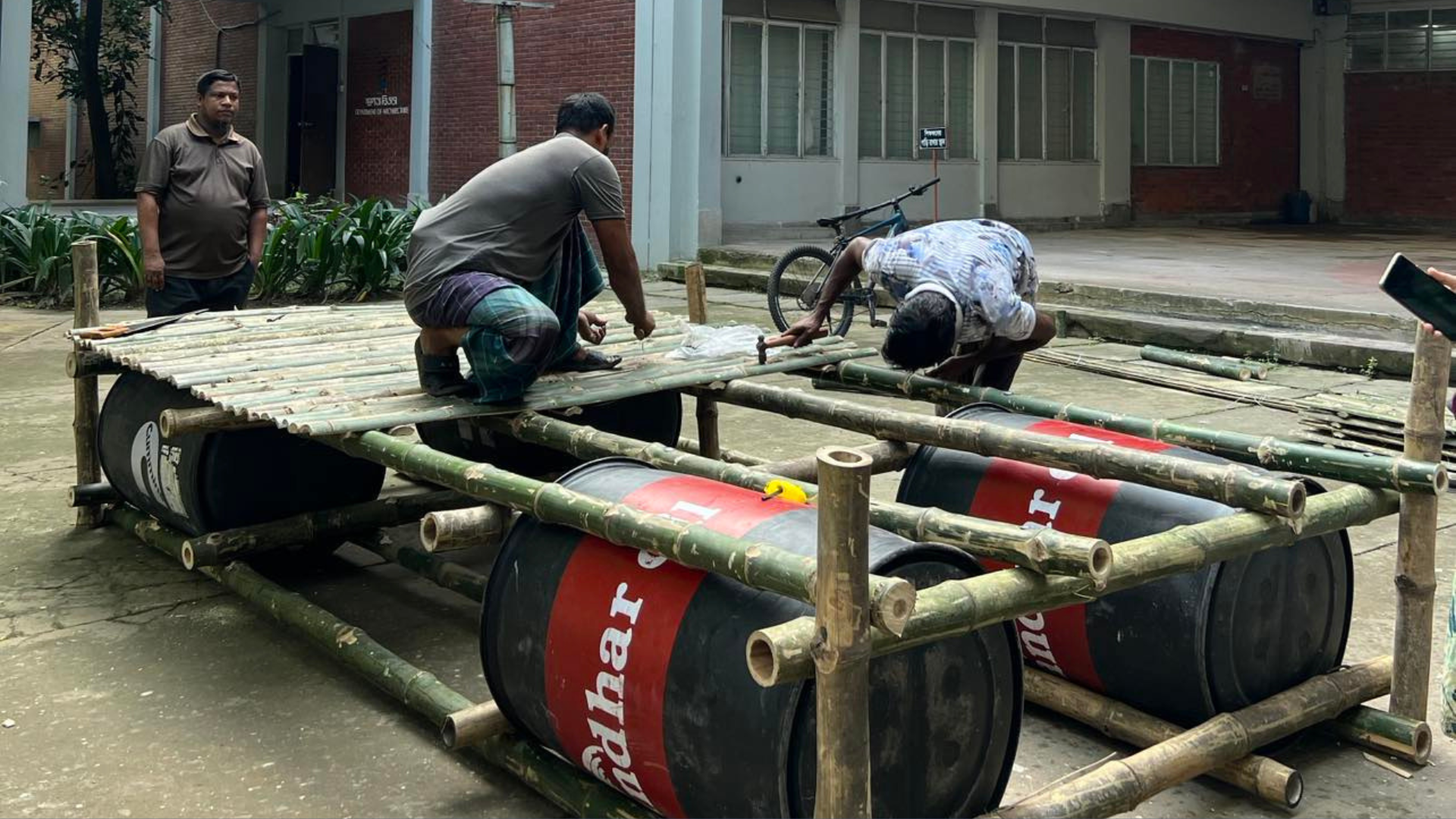 BUET boat construction