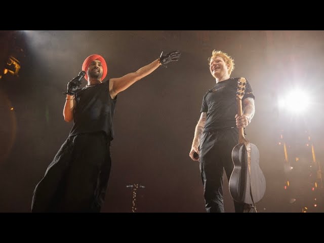Ed Sheeran and Diljit Dosanjh.jpg