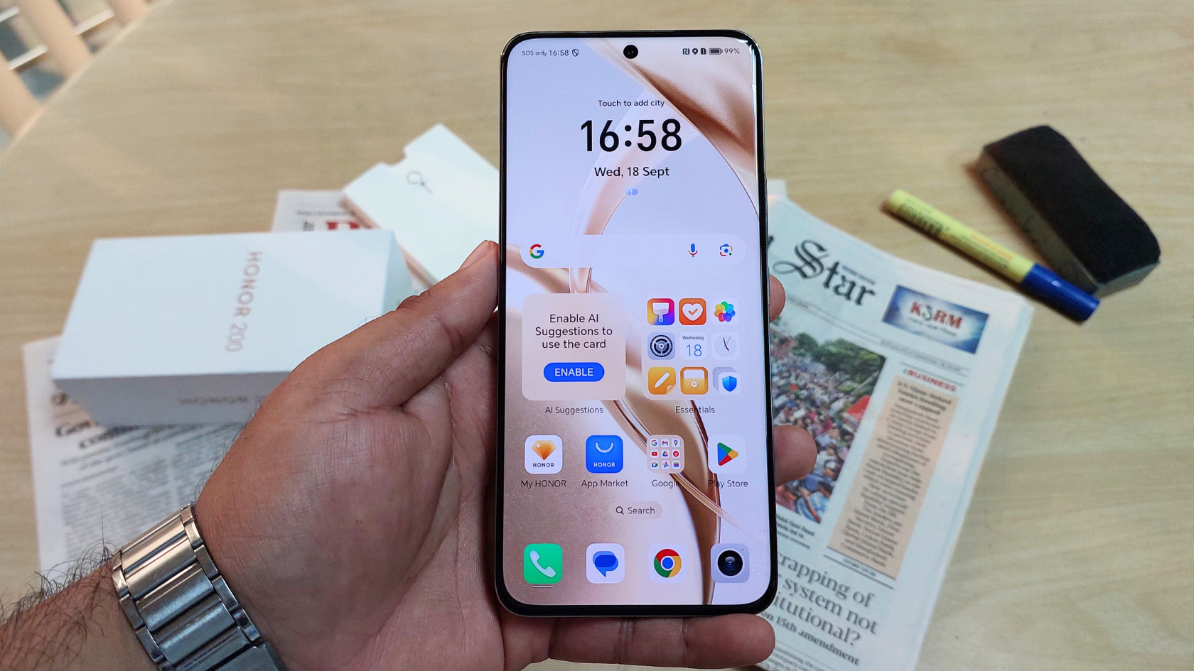 Honor 200 front
