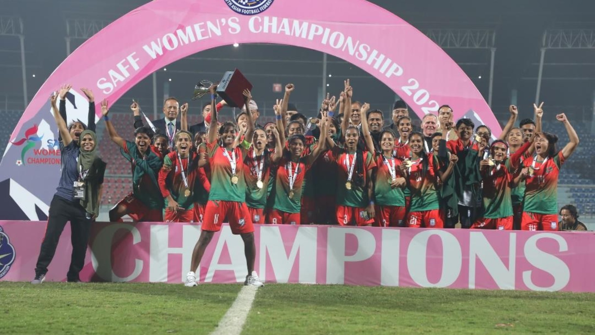Bangladesh women cement SAFF supremacy