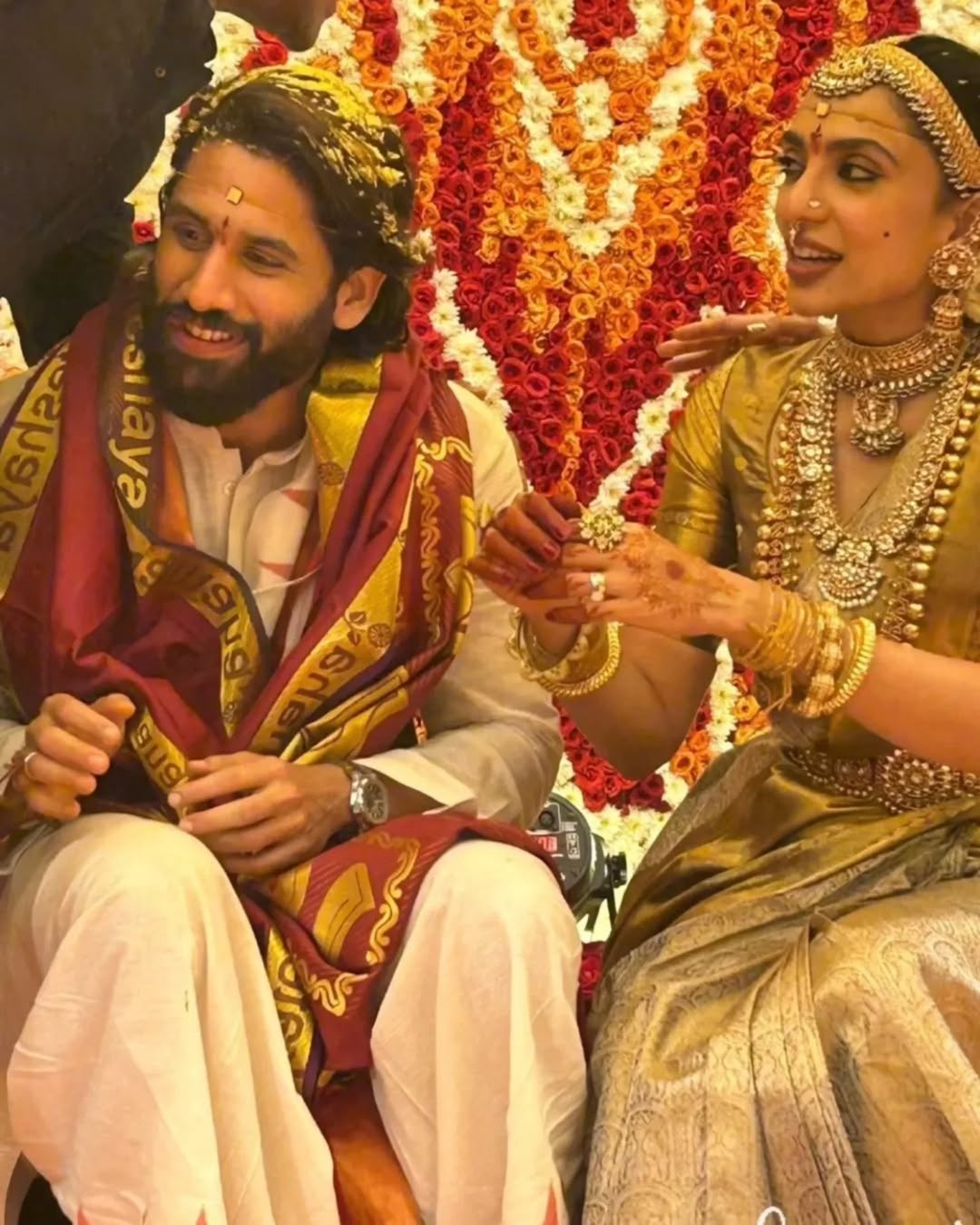 Tollywood stars Naga Chaitanya and Sobhita Dhulipala tie the knot.jpg