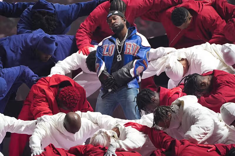 Kendrick Lamar performs ‘Not Like Us’ at Super Bowl 2025 jpg