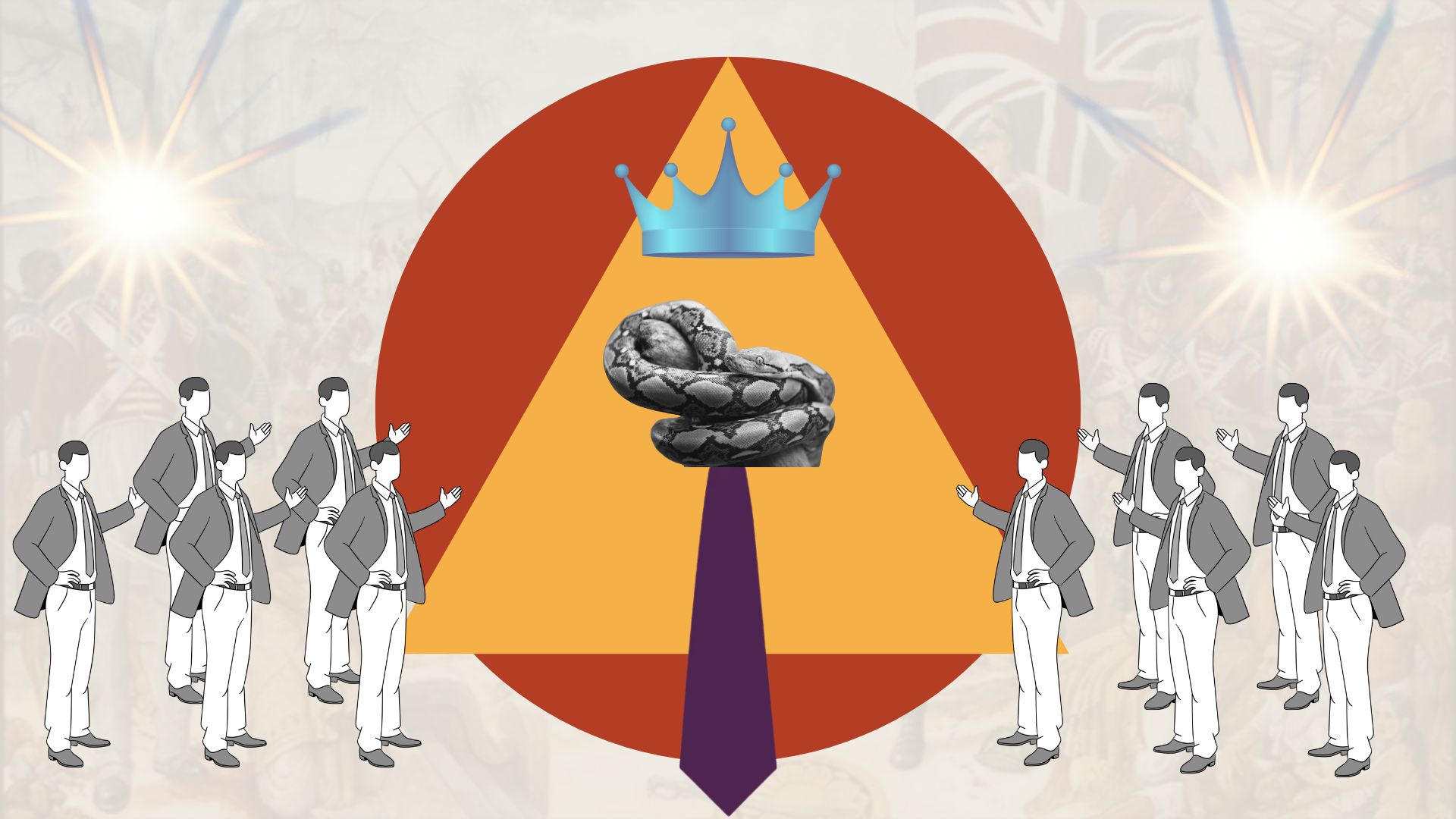A colonial relic in corporate drag