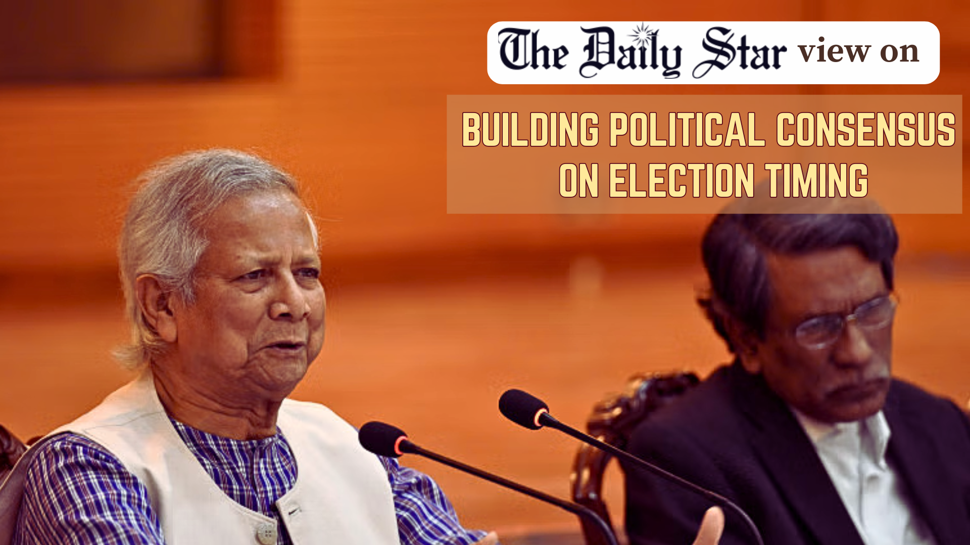Election by the year-end is most logical
