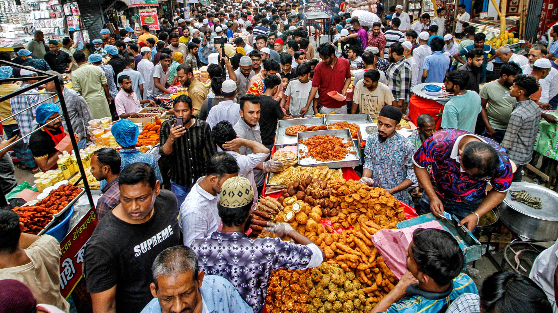 iftar food at Chawkbazar