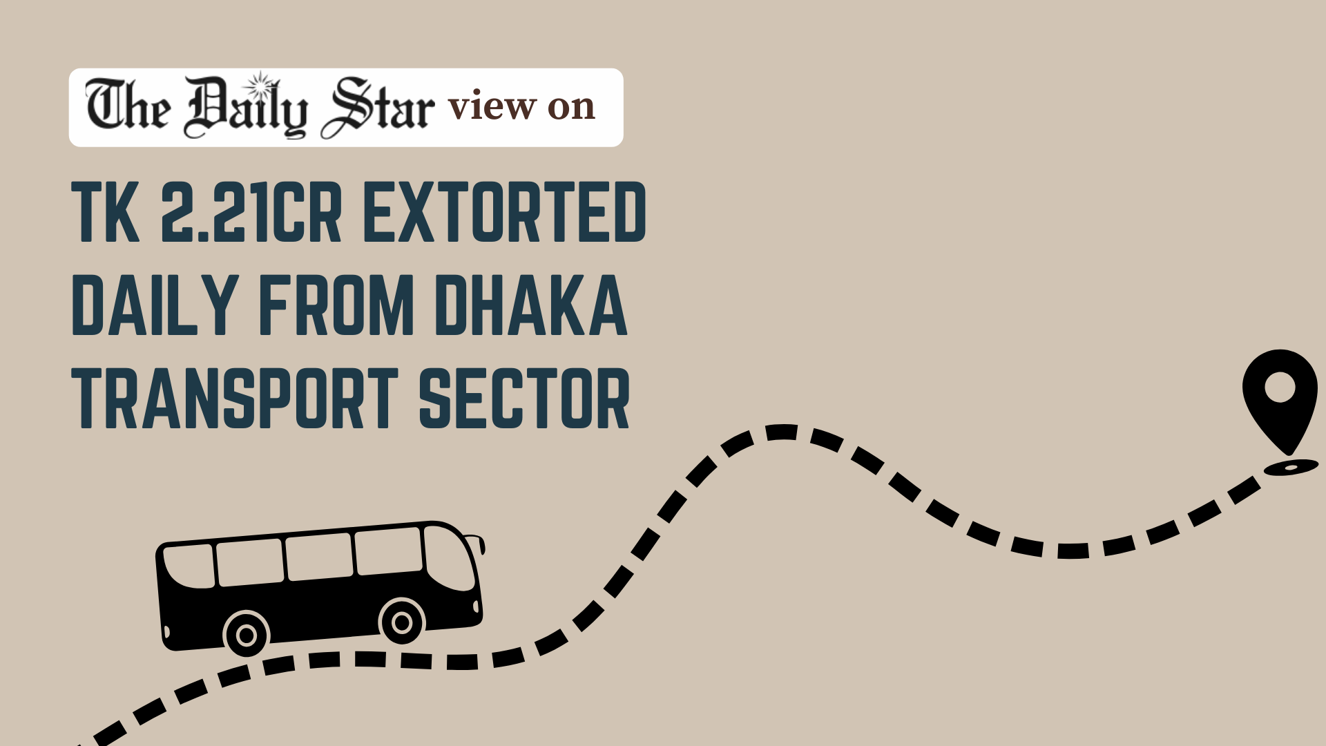 Will transport extortion ever end?