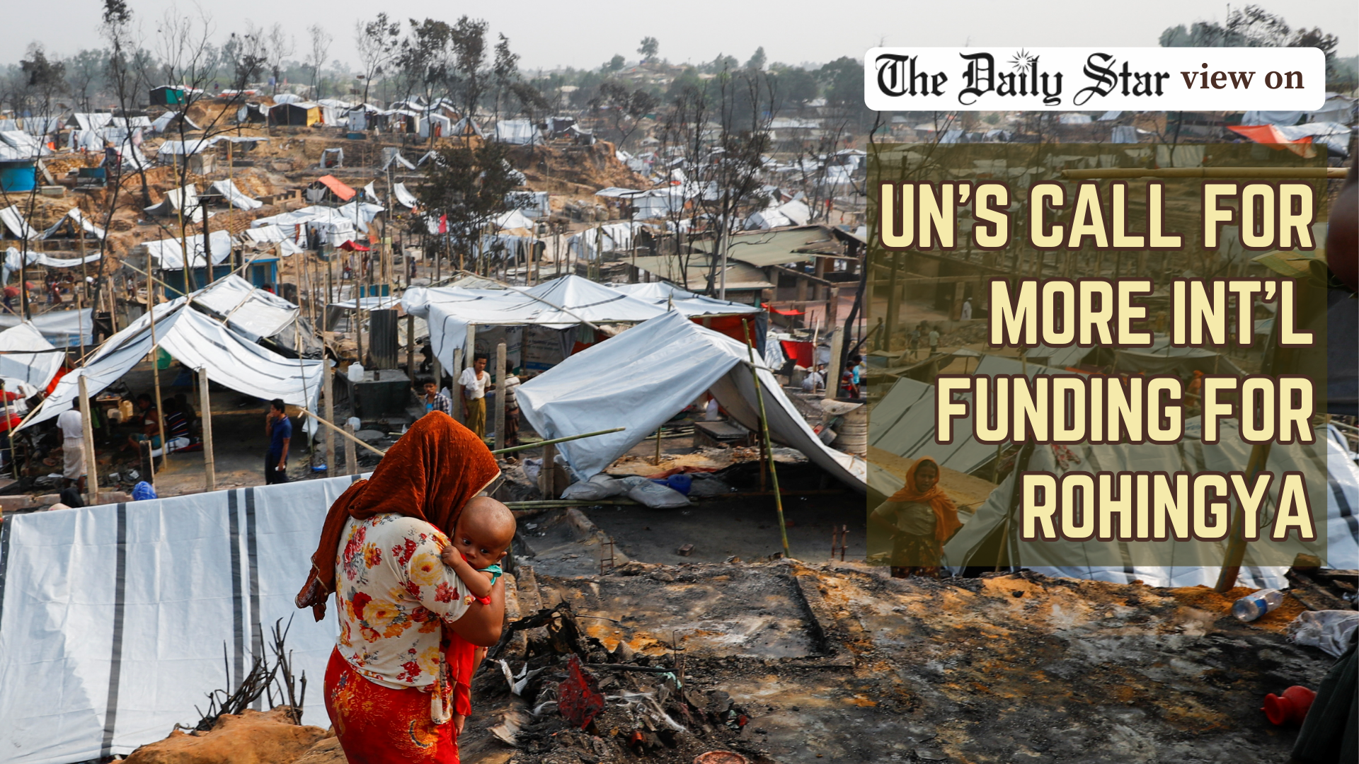 World must not forget the Rohingya