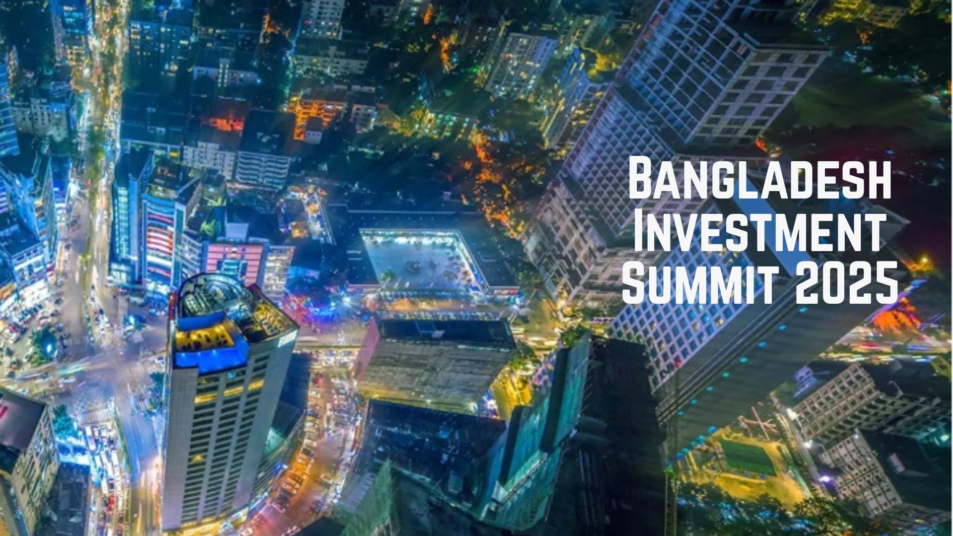 Investment summit begins tomorrow