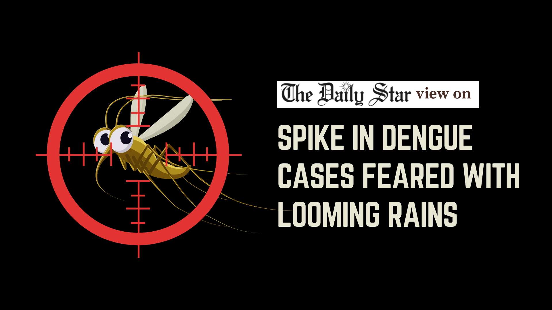 Early action is crucial to prevent a dengue surge