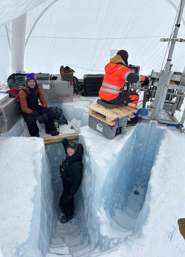 Bangladeshi scientist in Antarctica