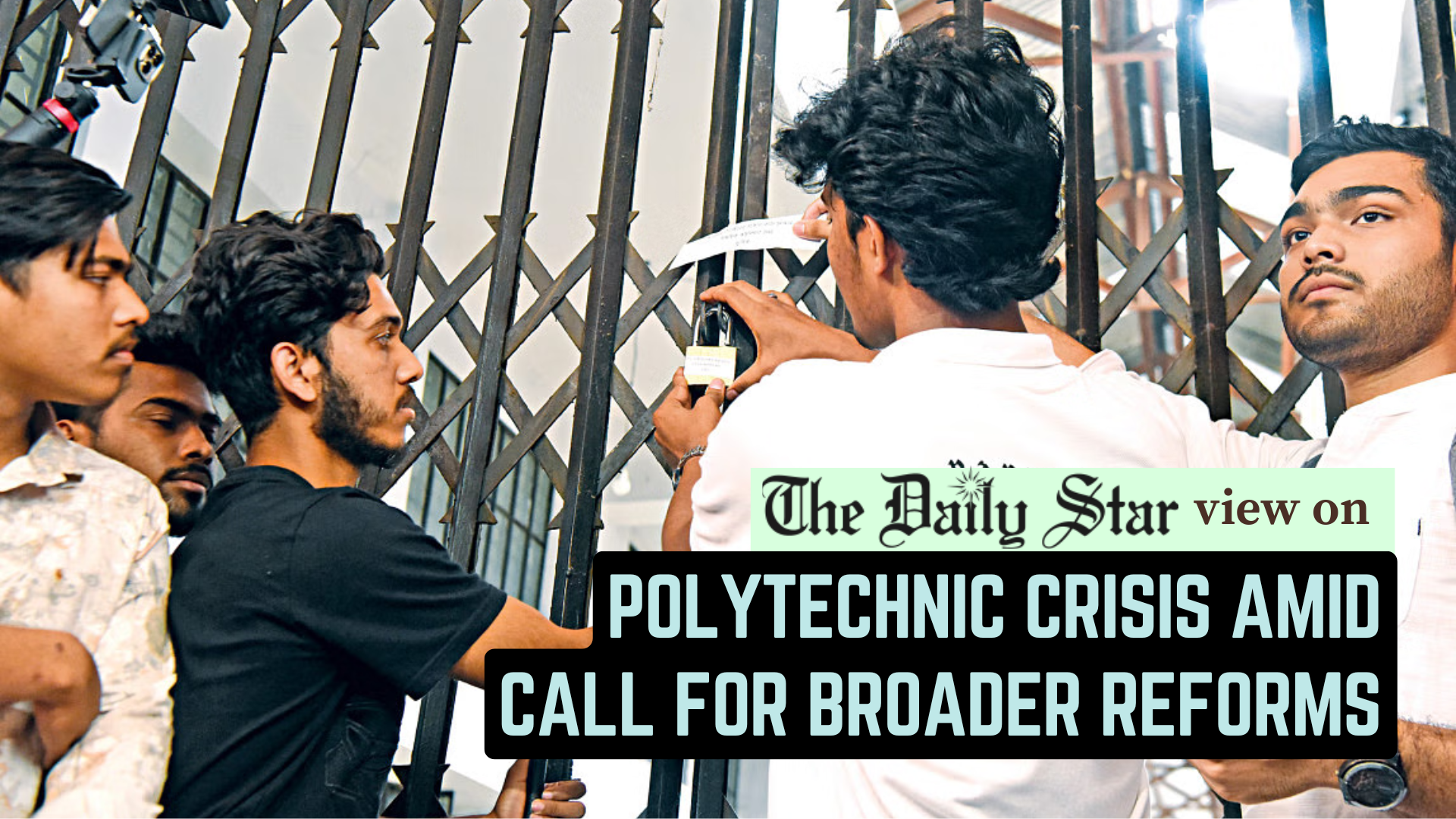 Polytechnic crisis shows why an education reform commission is urgent