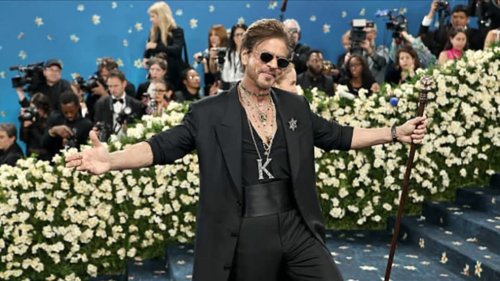 SRK makes memorable Met Gala debut in Sabyasachi
