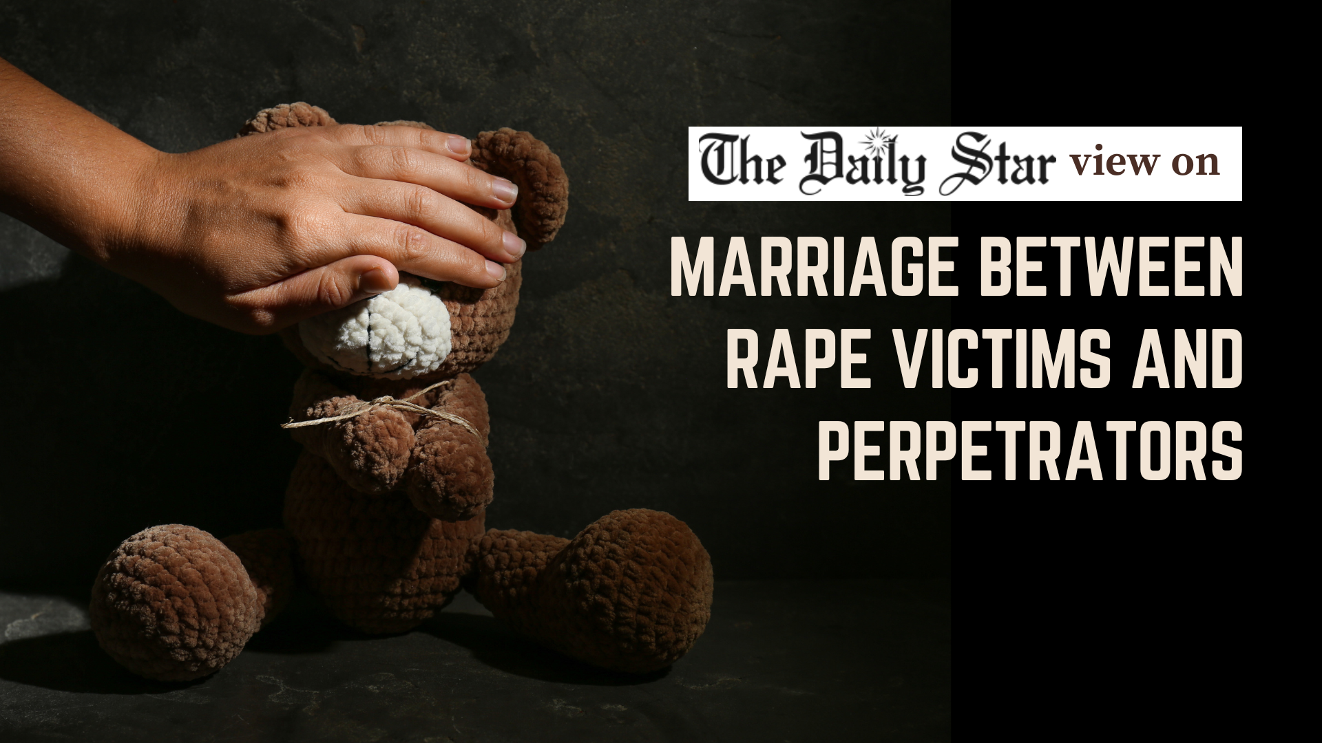 Marriage as a cover-up for rape is not justice