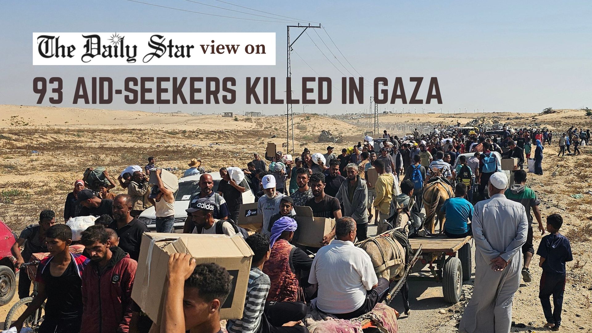 Can the world hear the cries in Gaza?