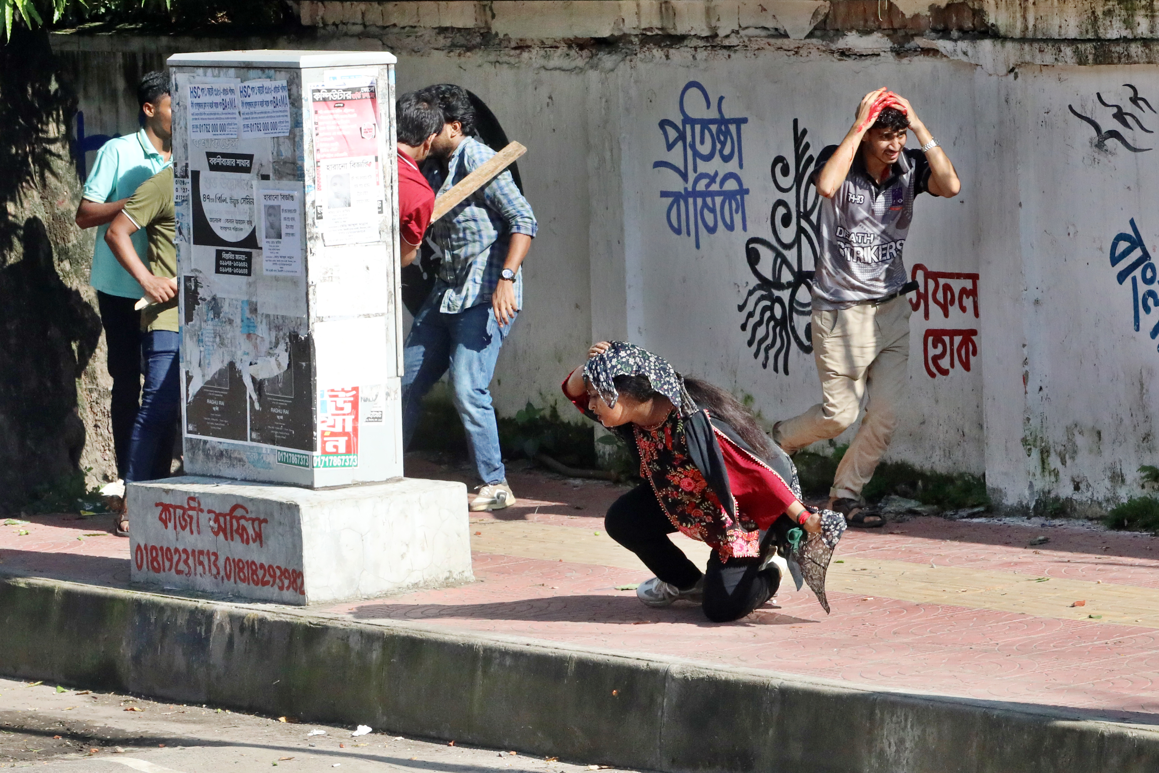 ‘Protesters are not given medical care here’