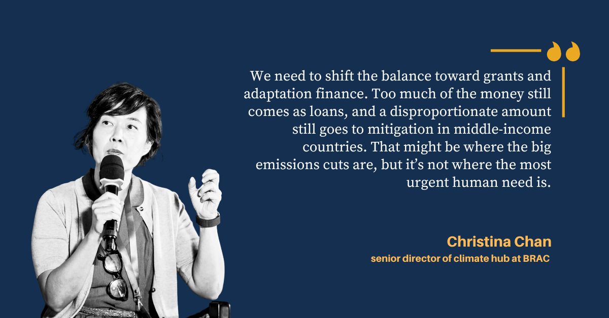 ‘Climate finance needs to be demand-driven, not designed in donor capitals’