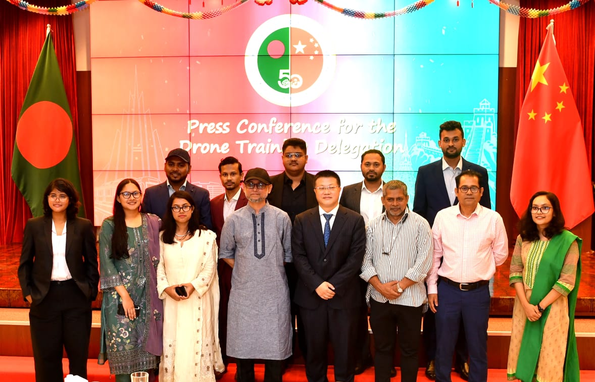 11 individuals will travel to China to learn drone operations