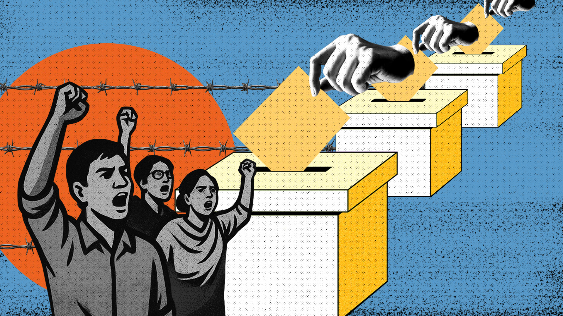 February election: Democracy’s burning test