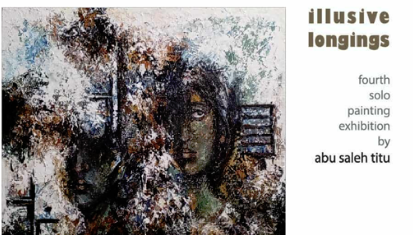 Abu Saleh Titu’s fourth solo exhibition to kick off on Thursday 