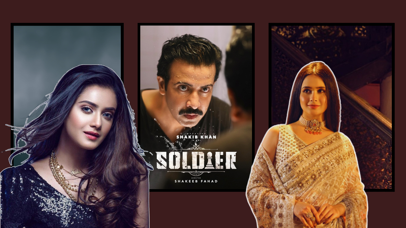 Tisha and Oishee to star with Shakib Khan in ‘Soldier’