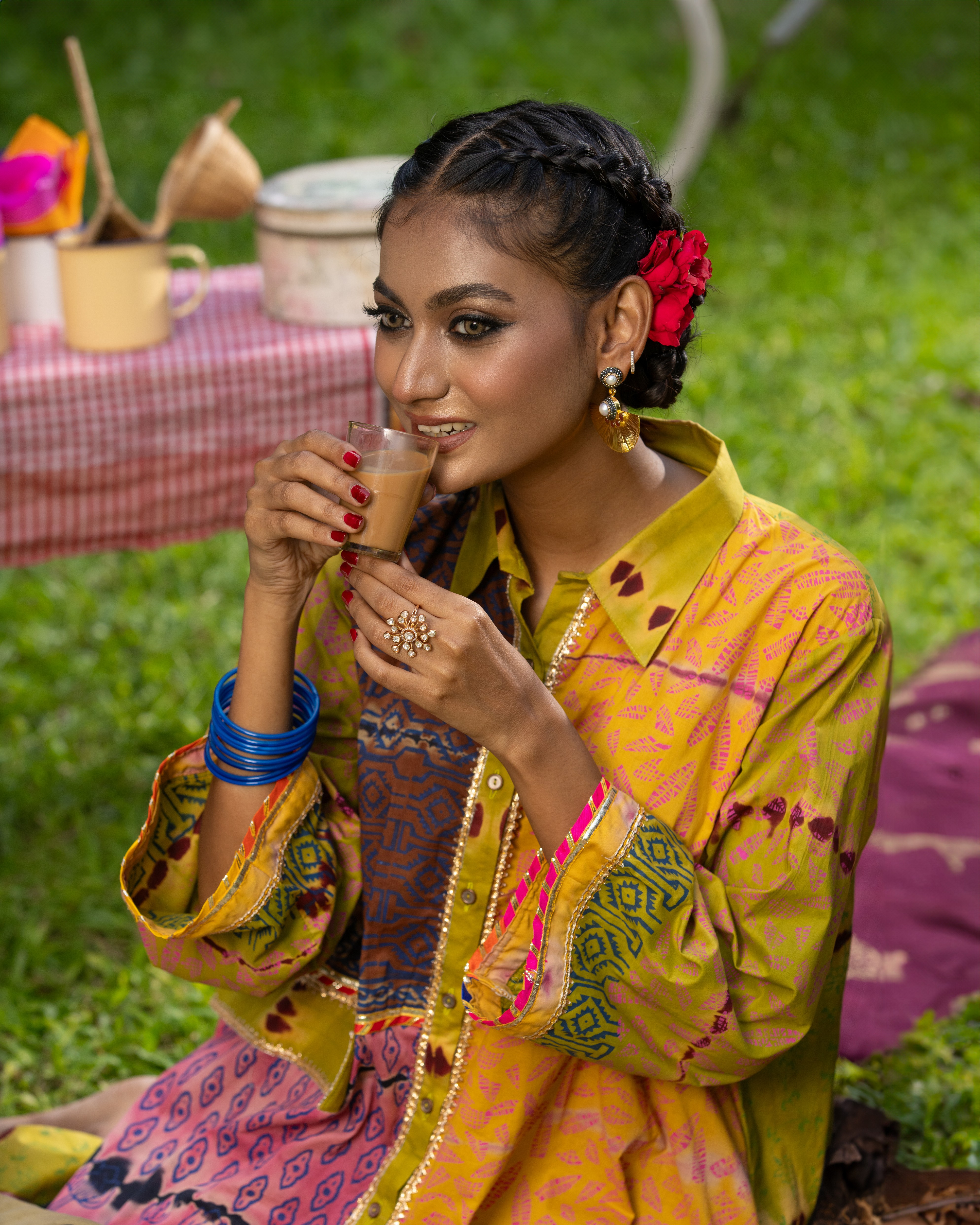 Recreate the charm of classic deshi tea parties