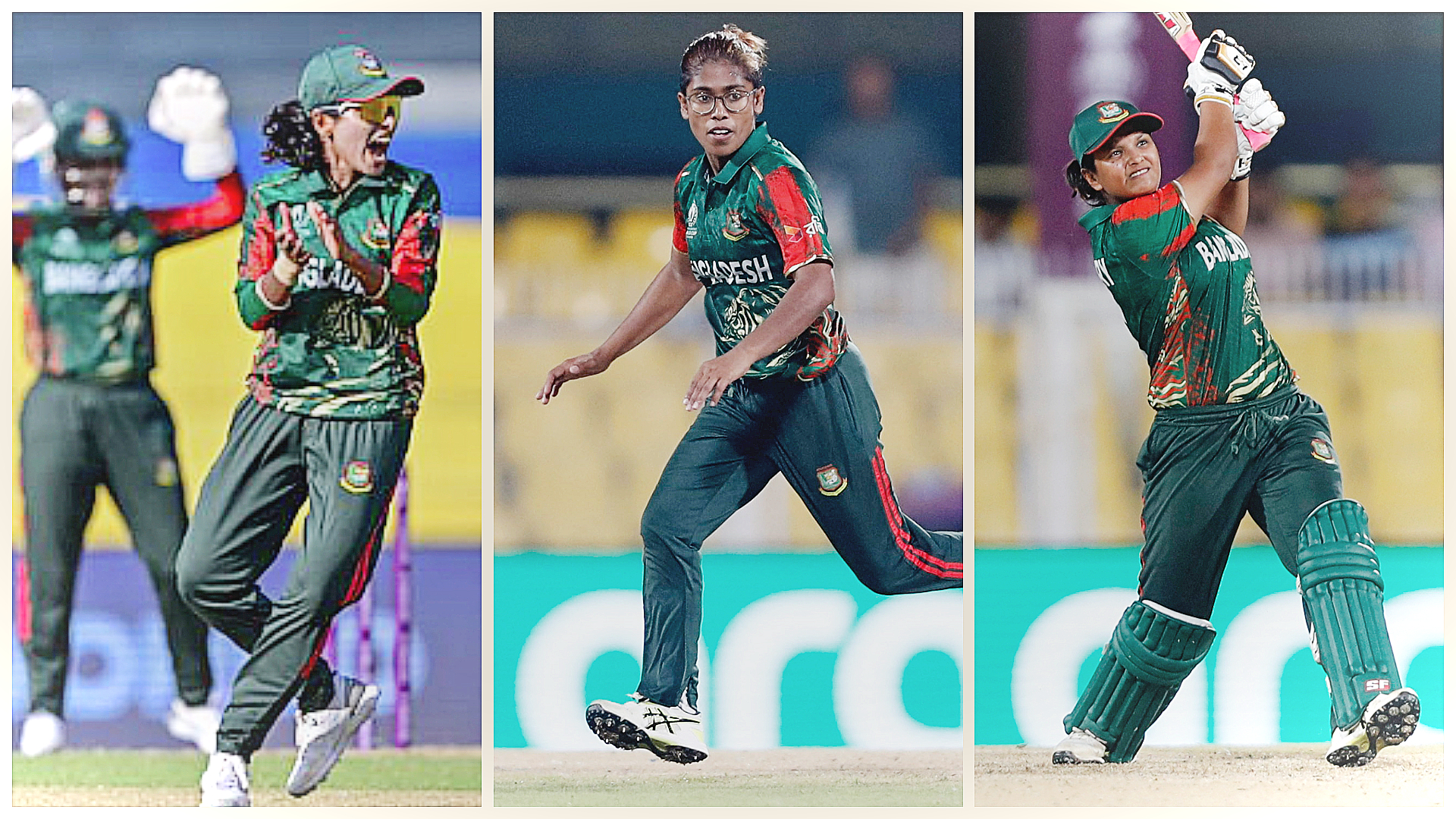 Rabeya, Fahima, Sobhana make ODI ranking strides