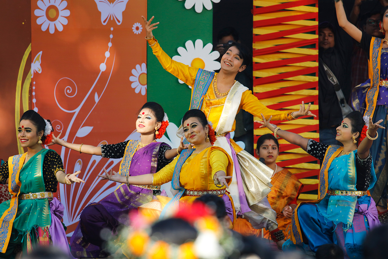 bangla pohela falgun picture