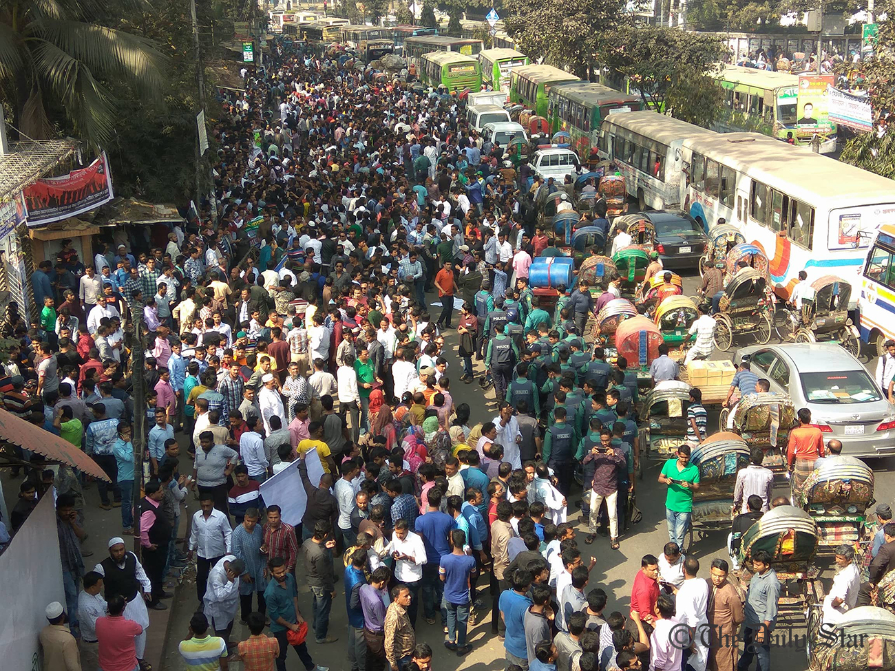 BNP human chain